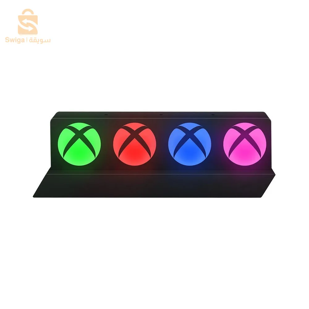 مصباح إضاءة LED بأيقونات Xbox مع 3 أوضاع إضاءة - إضاءة ملونة تفاعلية مع الموسيقى$👍