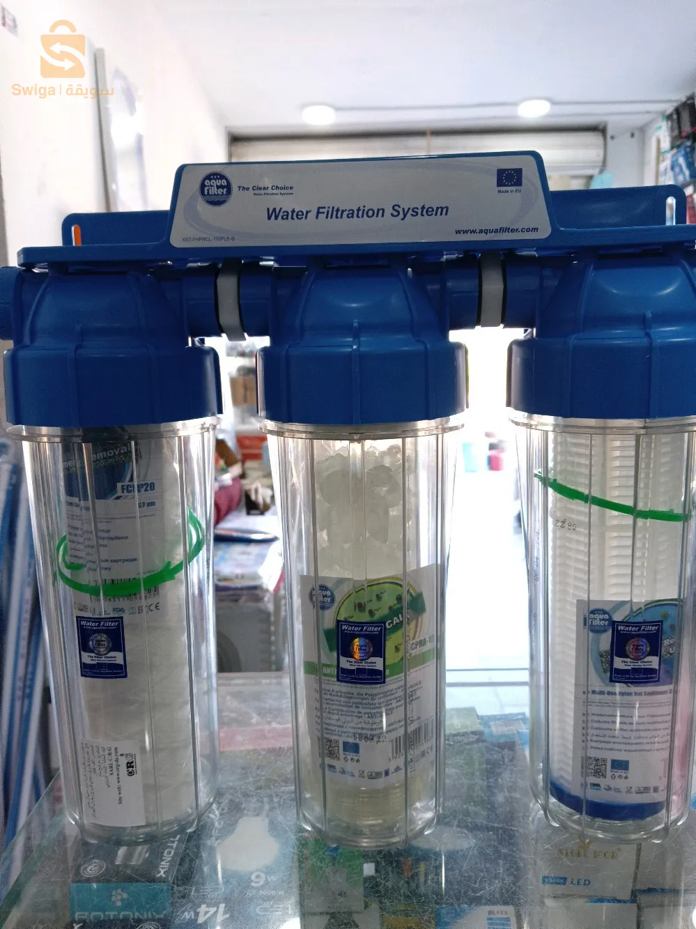 فيلتر تاع الماء كاين تاع 3 فيلتر 2 فيلتر 1 فيلتر