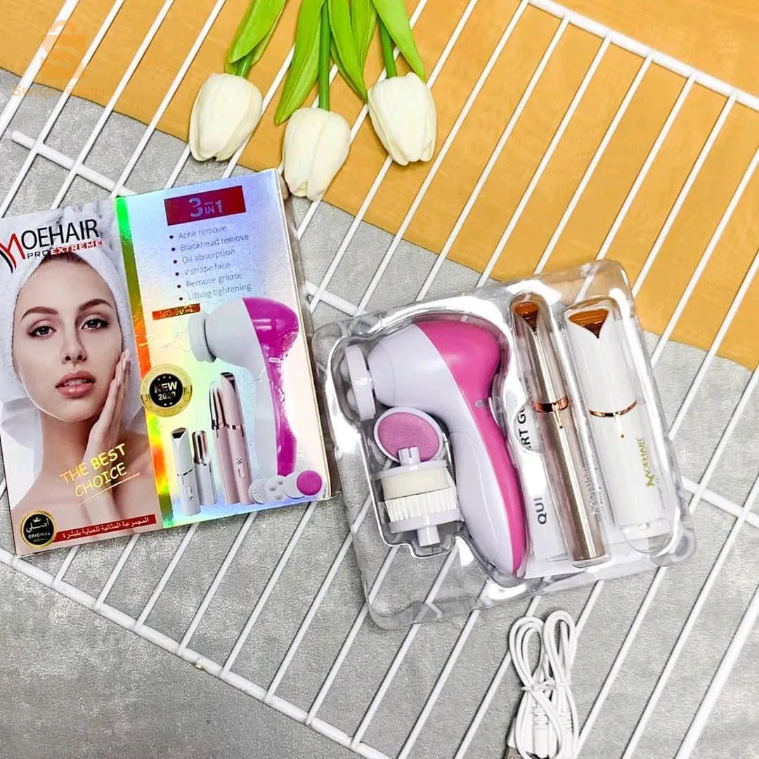 المجموعة المثالية للعناية بالبشرة 😍 3 في 1