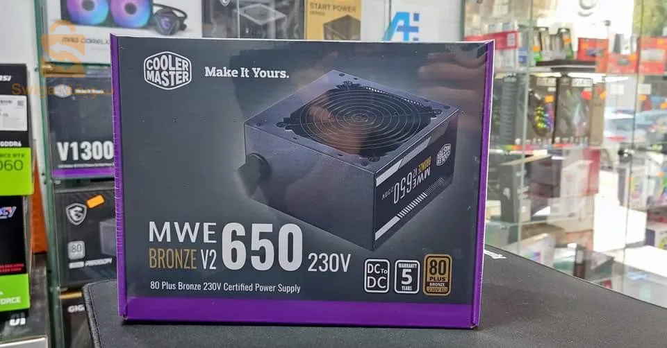 alimentation Cooler master MWE 80 PLUS BRONZE V2 
550w / 650w