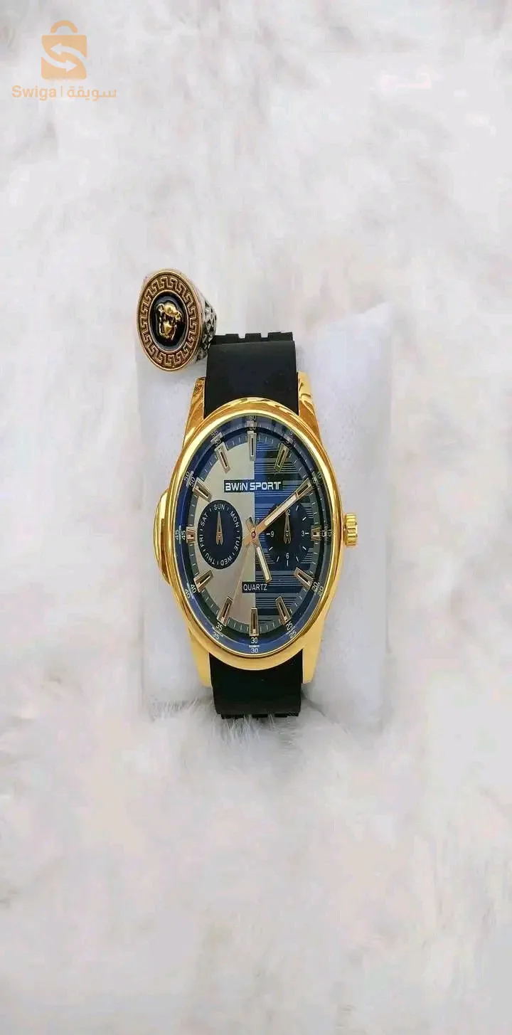 سلعة تتكلم وحدها ✨🔥 سلعة مشالله روعة 💫💯 جودة ريعة بزاااف ⌚ساعة  300da+2000daللخاتم