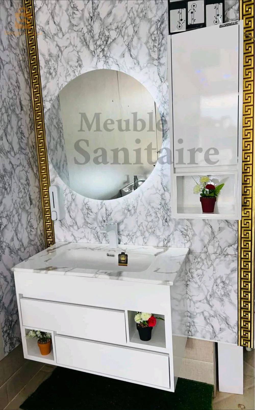 🚨 تخفيضات رائعة و مناسبة للجميع 
📢جهز حمامك 
مابل %100 ضد الماء و الرطوبة بي الضمان
منتوج مستورد 🔥