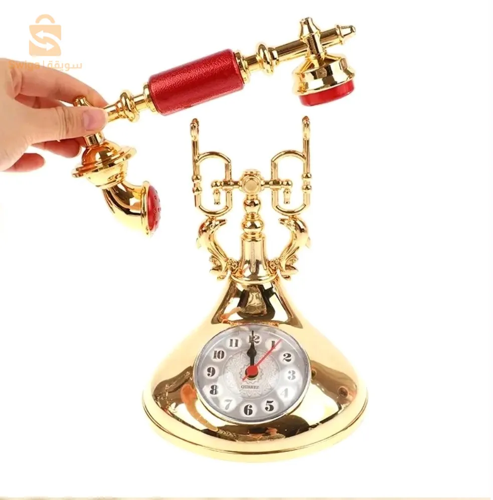 Réveil rétro modèle téléphone pour chronométreur créatif pour la décoration