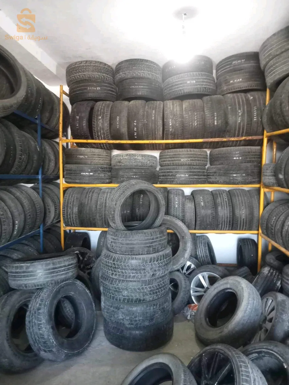 بيع وتصليح العجلات المستعملة و البيع بالجملة