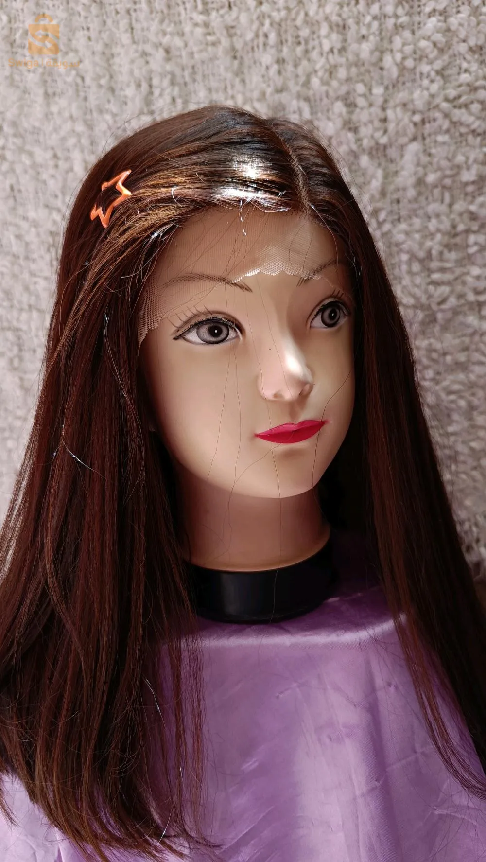 شعر مستعار نصف طبيعي