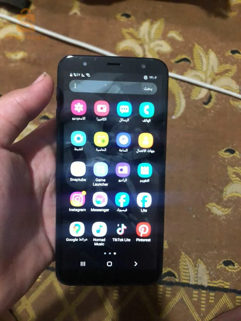 عندي Samsung j6 plus معاودة. لافيشور مرحبا بيكم