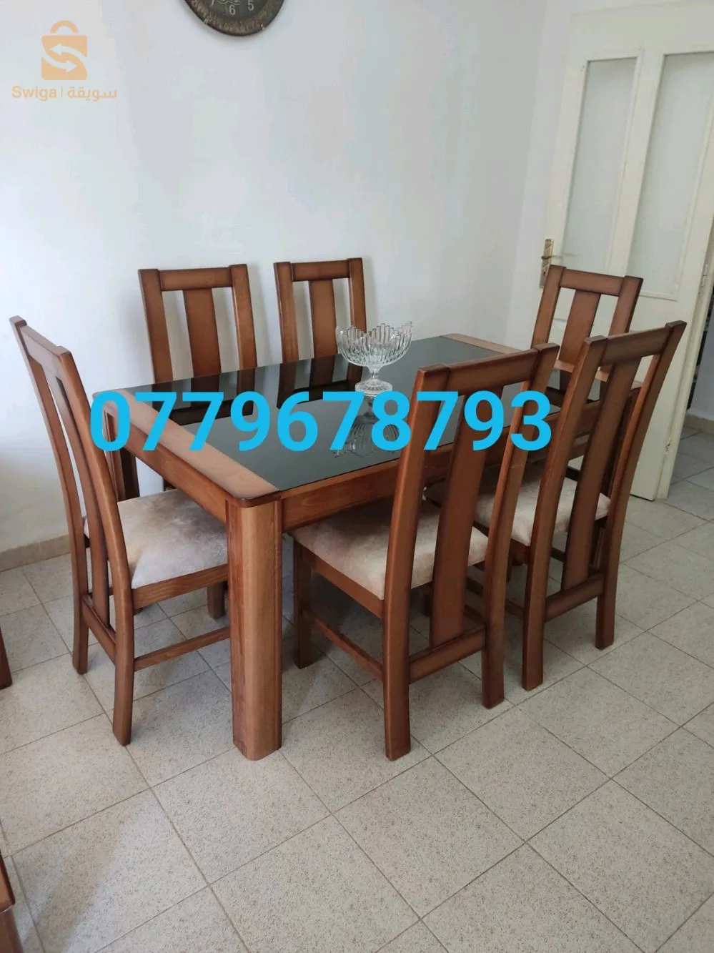 Table salle à manger 6 chaises être produit local En bois hêtre  🤩🤩