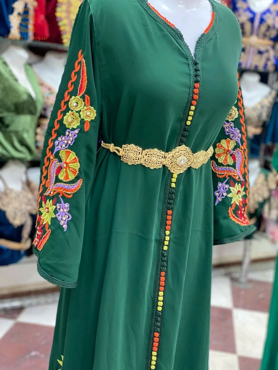 قفطان معمر بليد قماش نوعية  اولى