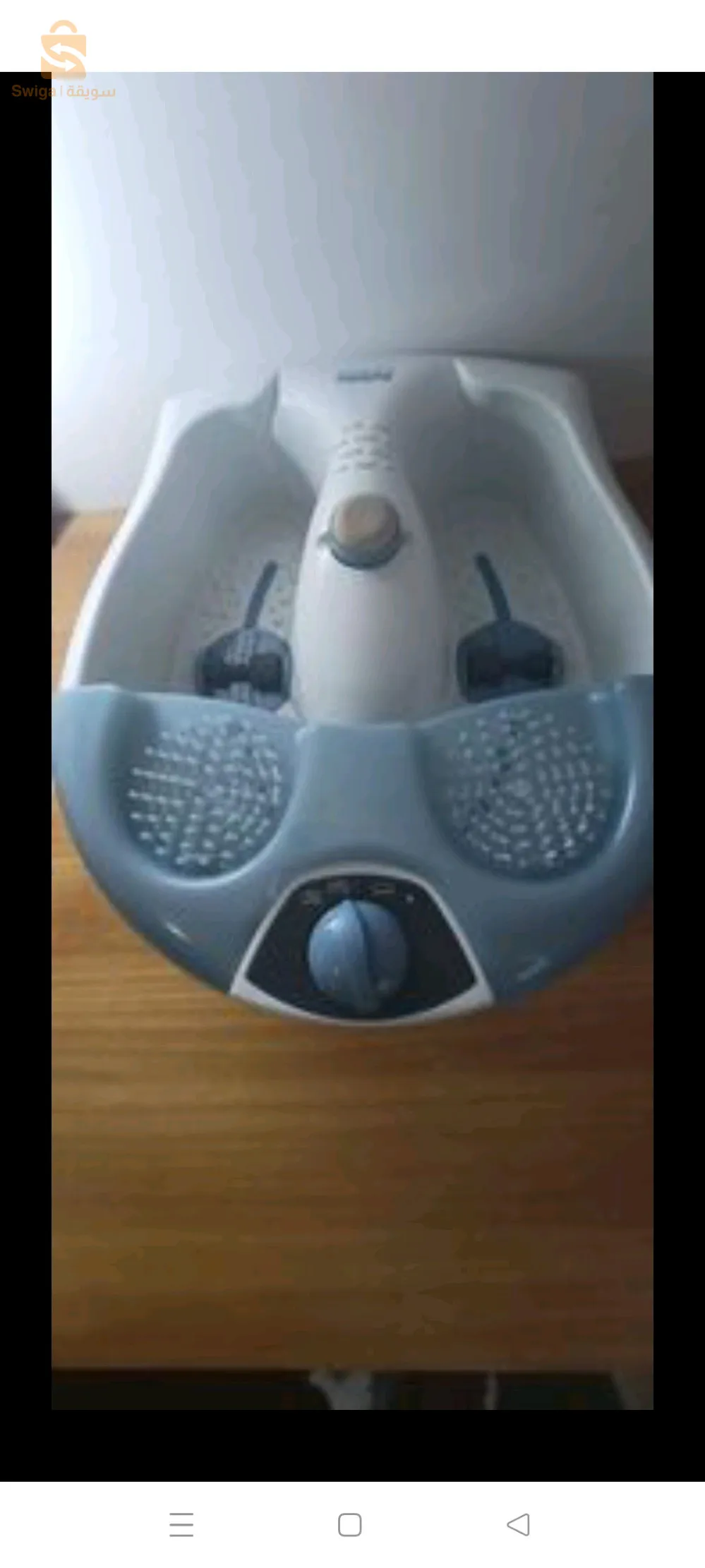 massage spa pied vibrant et bulle