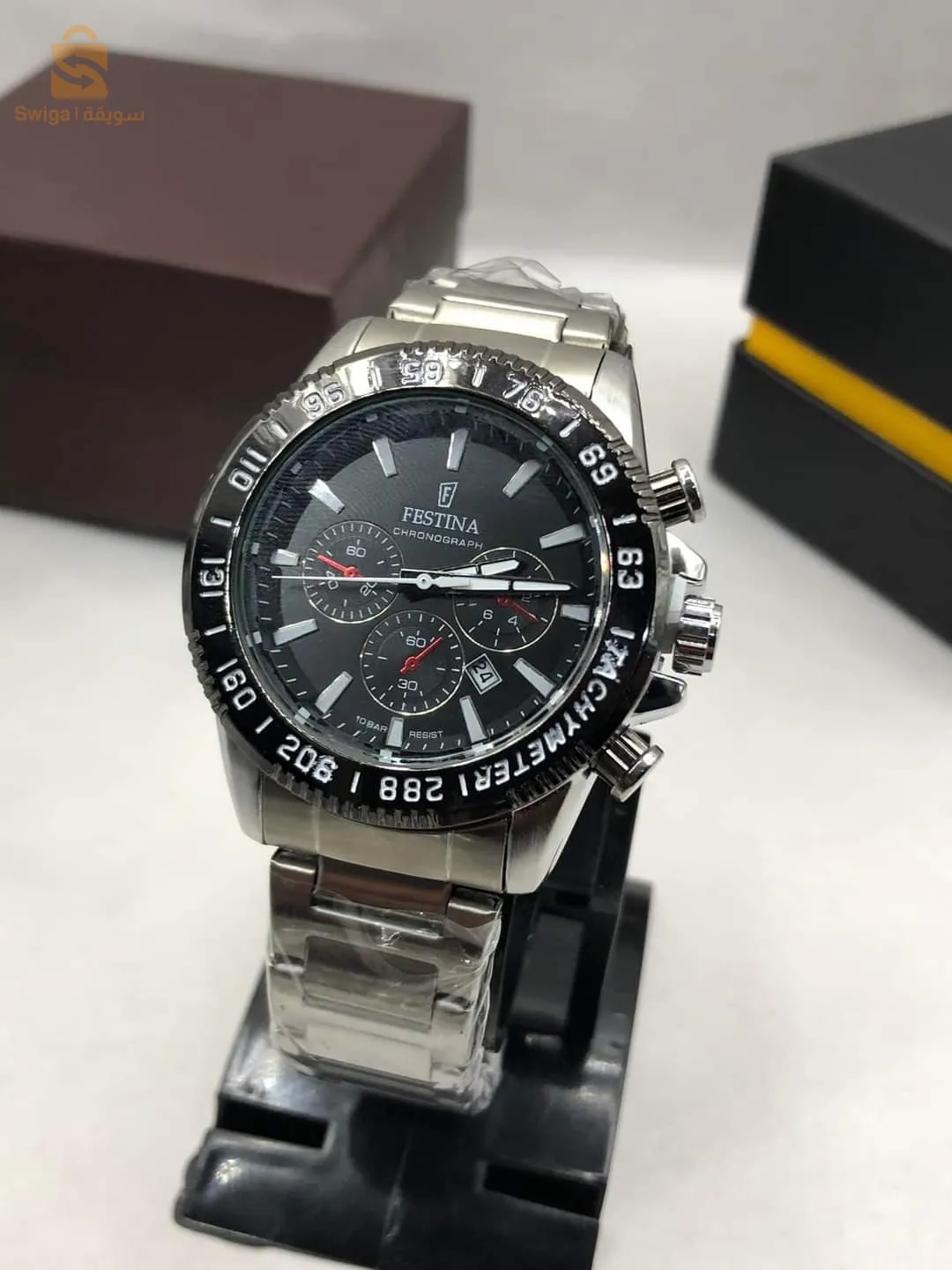 ساعة رجالية انيقة