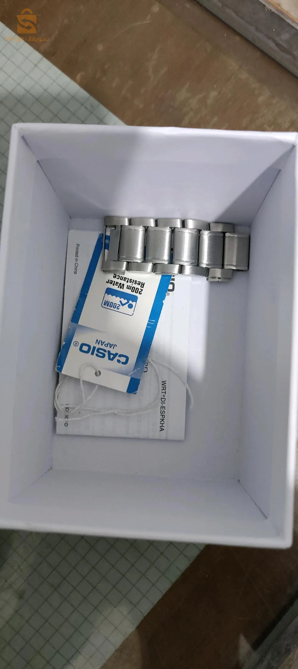 casio Pepsi édition water resistant 200 mètres