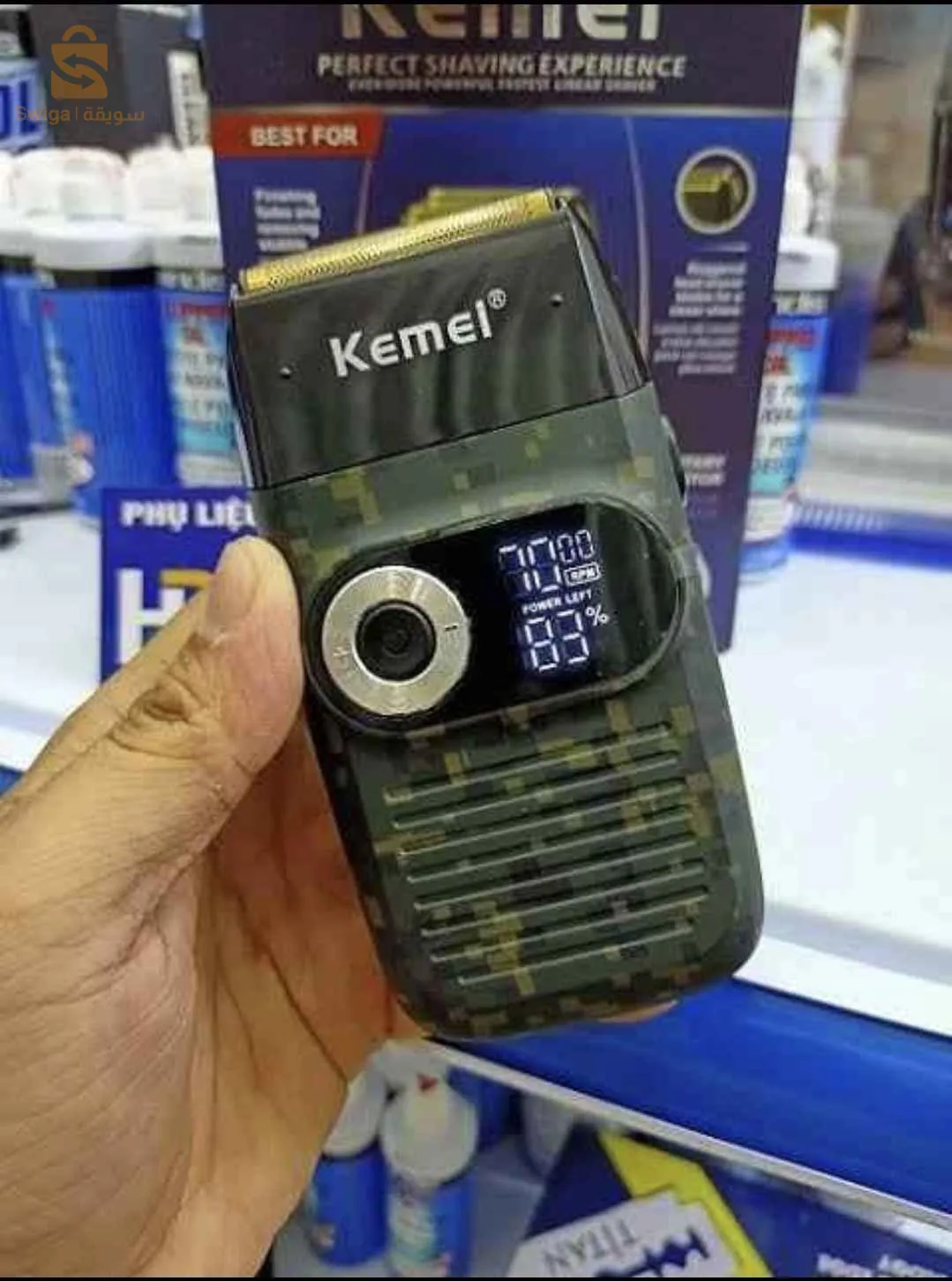 Kemei rasoir electrique sans fil 1er choix KM-2027$🤍🤍