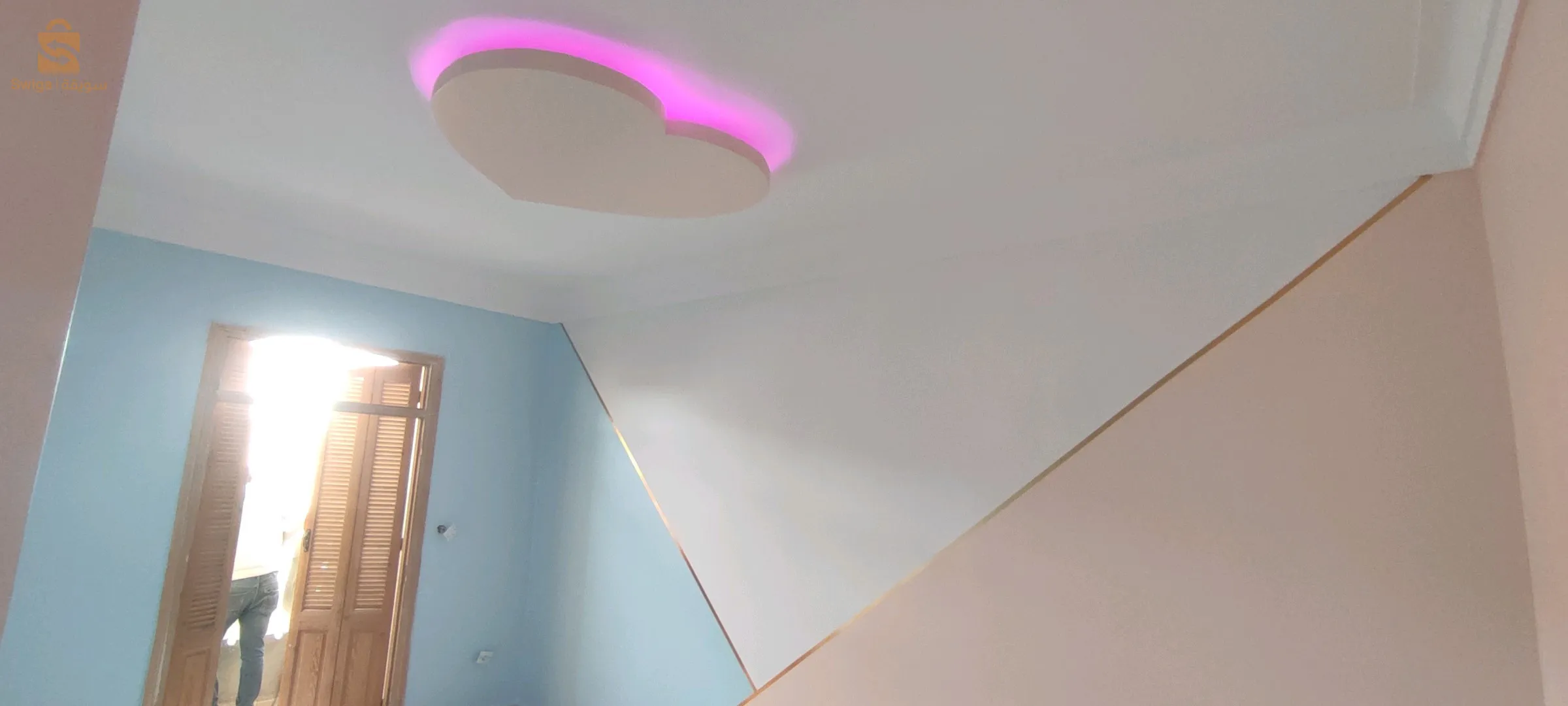 tout les décorations intérieures placoplâtre et la peinture