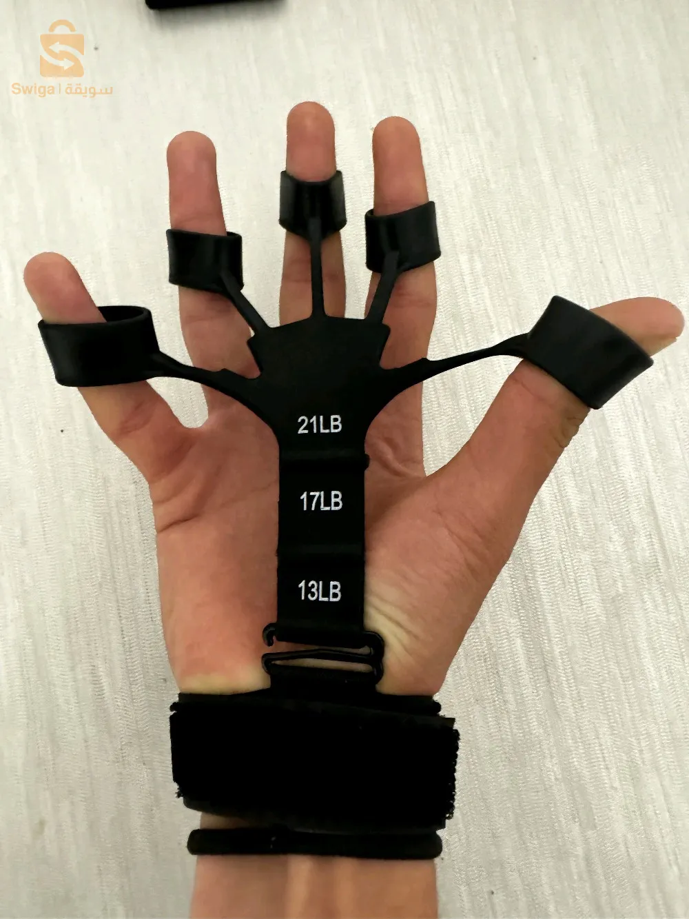 Poignée en silicone Doigt d'entraînement et d'exercice