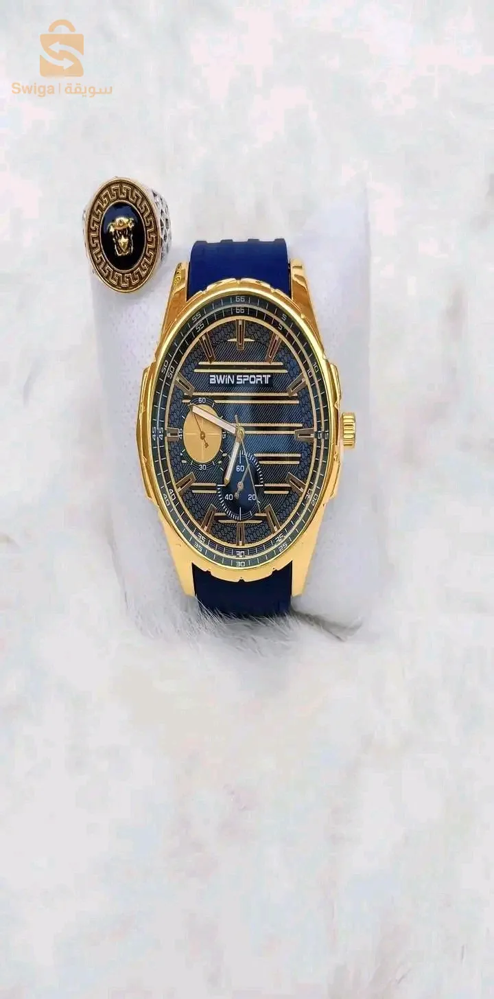 سلعة تتكلم وحدها ✨🔥 سلعة مشالله روعة 💫💯 جودة ريعة بزاااف ⌚ساعة  300da+2000daللخاتم