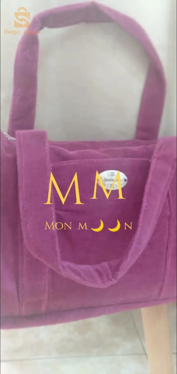 حقيبة يد مصنوعة من القماش