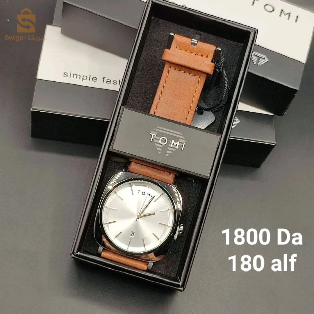 ساعة من علامة TOMI فخمة
