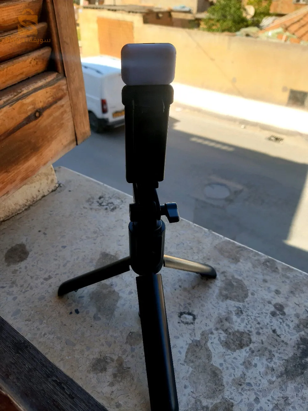 support et selfie de téléphone avec bleutooth