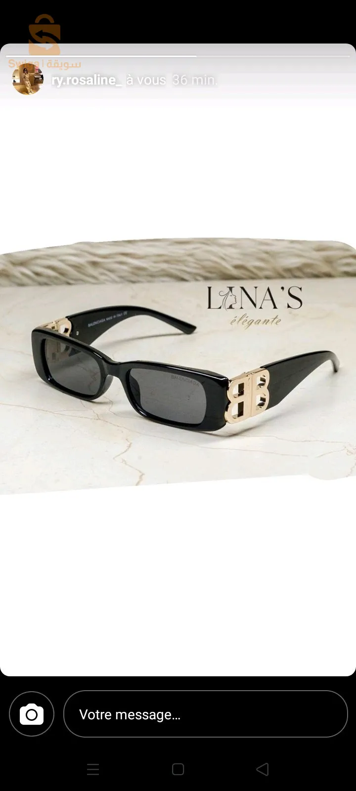 coffret lunettes Uv400