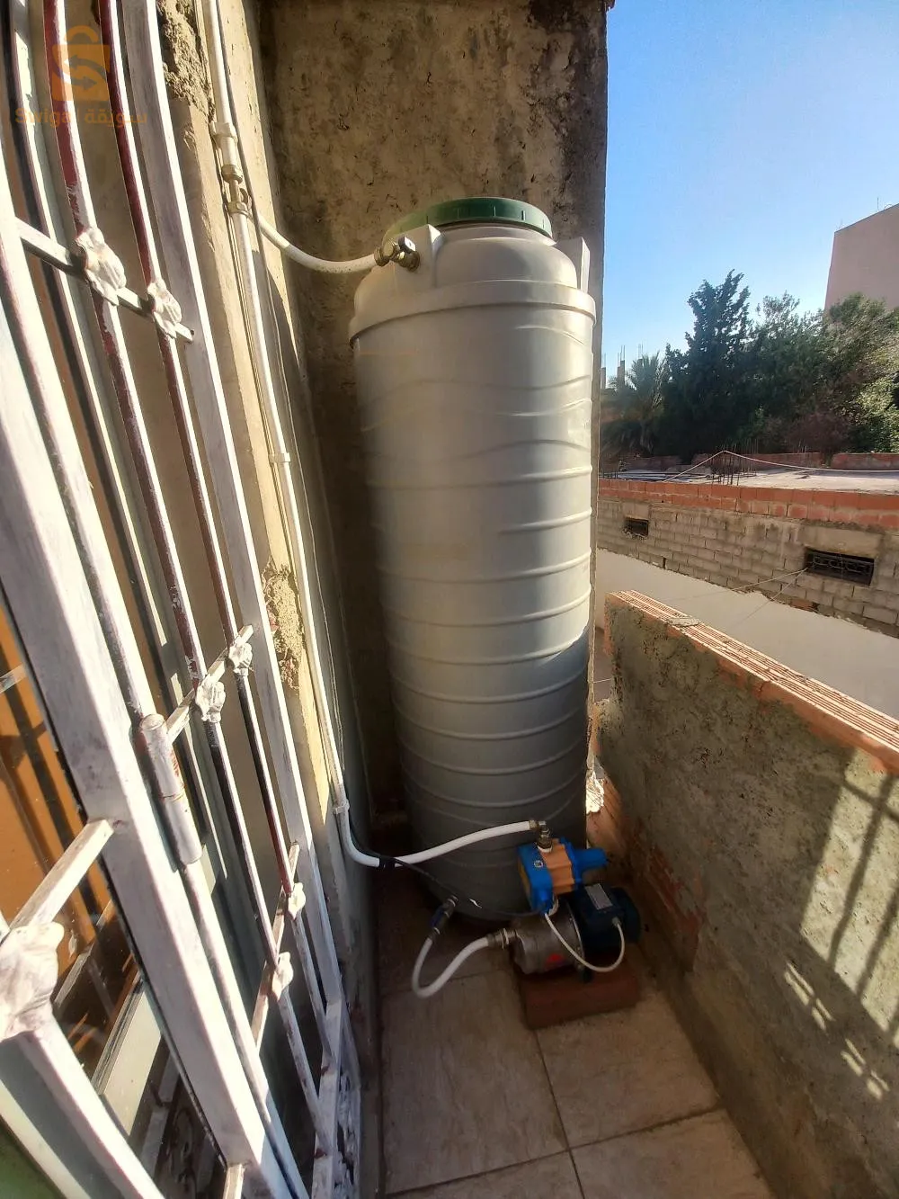 location F4 de 110m2 niveau de villa en face El Kods Chéraga centre ville