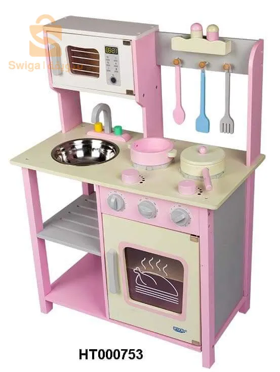 Des cuisines en bois pour tes enfants