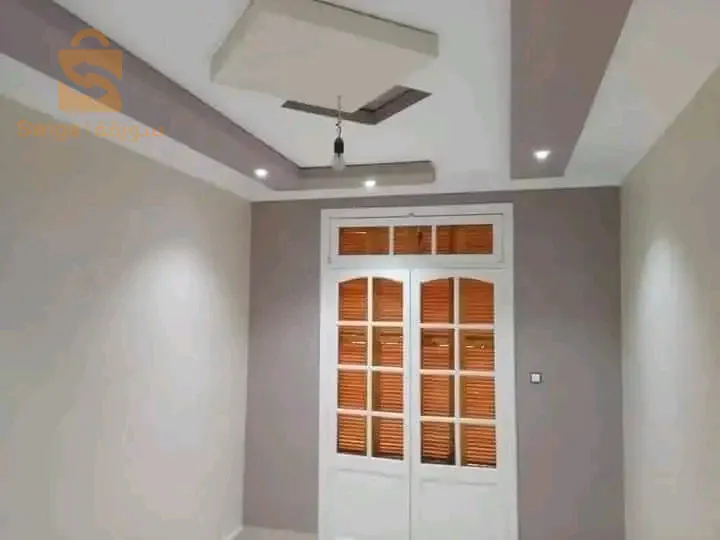 Peindre des maisons avec des décorations modernes (satin + décor)