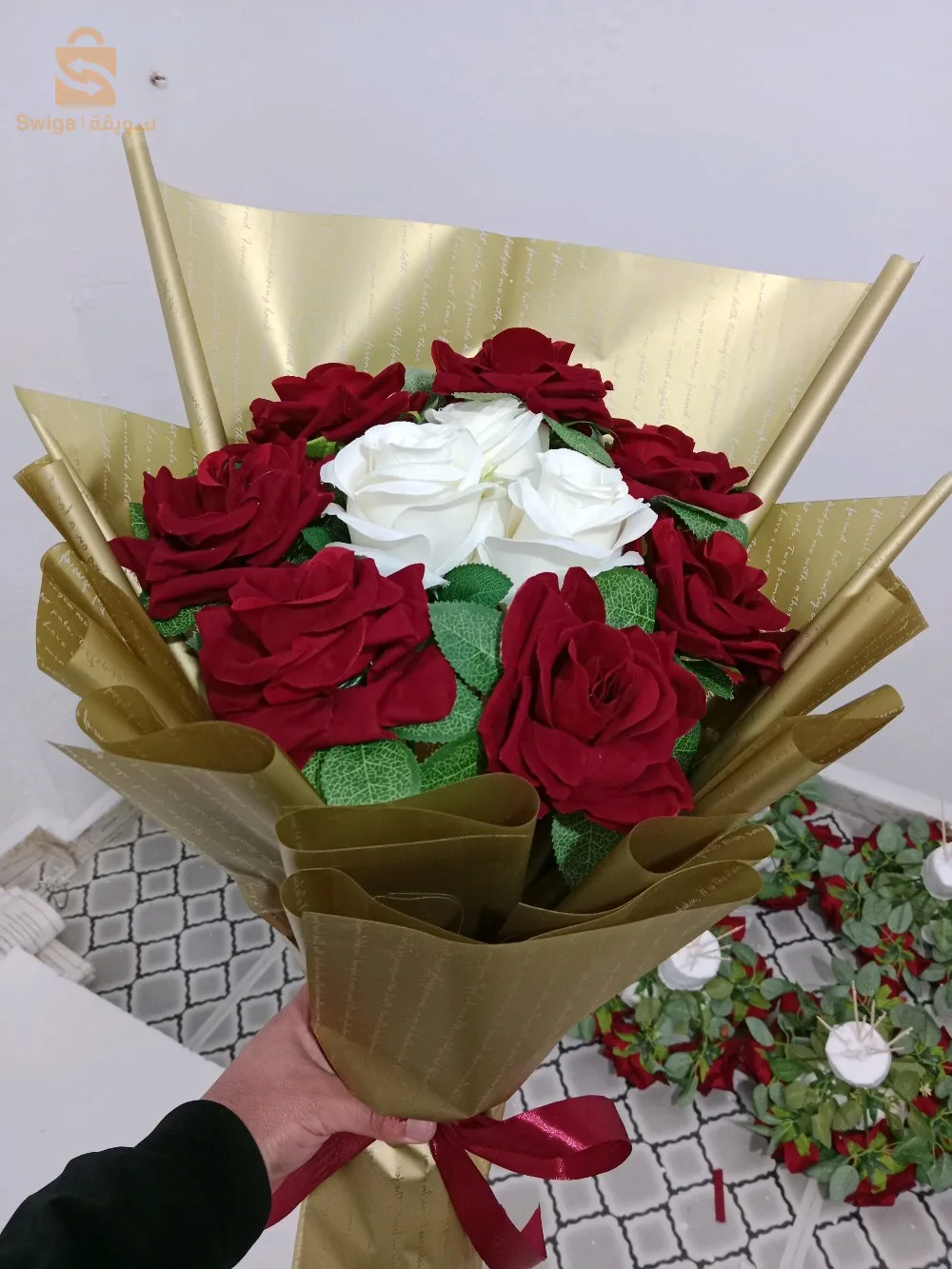 باقات ورود جميلة و جذابة للخطوبة أو حفلات التخرج أو غيرها من المناسبات