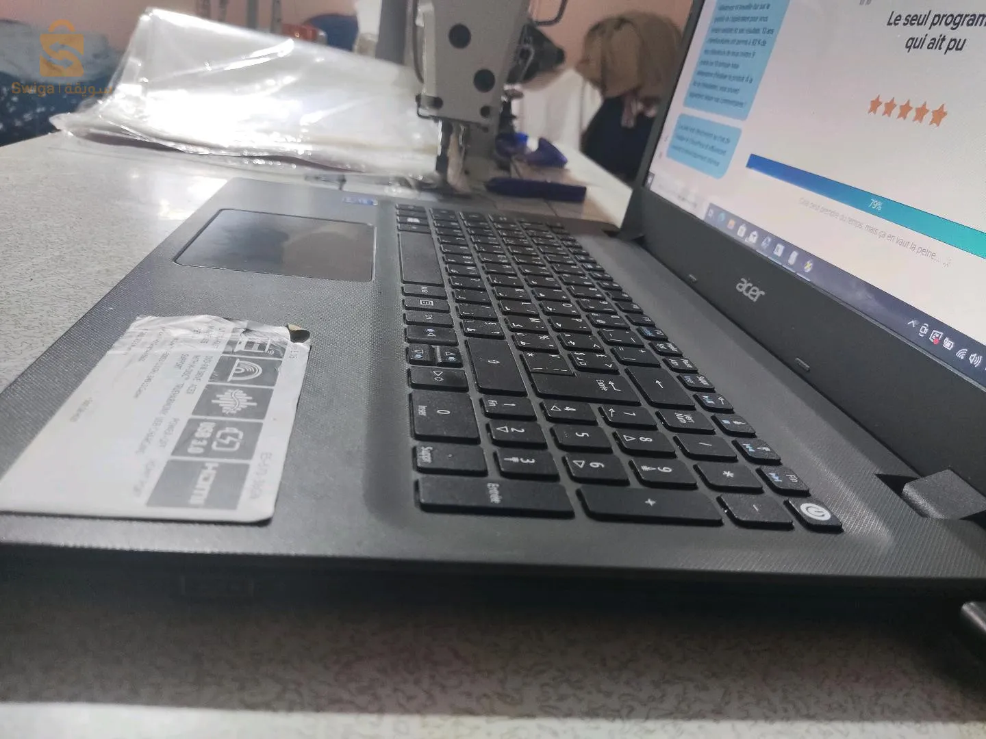 حاسوب  حالة جيدة  acer