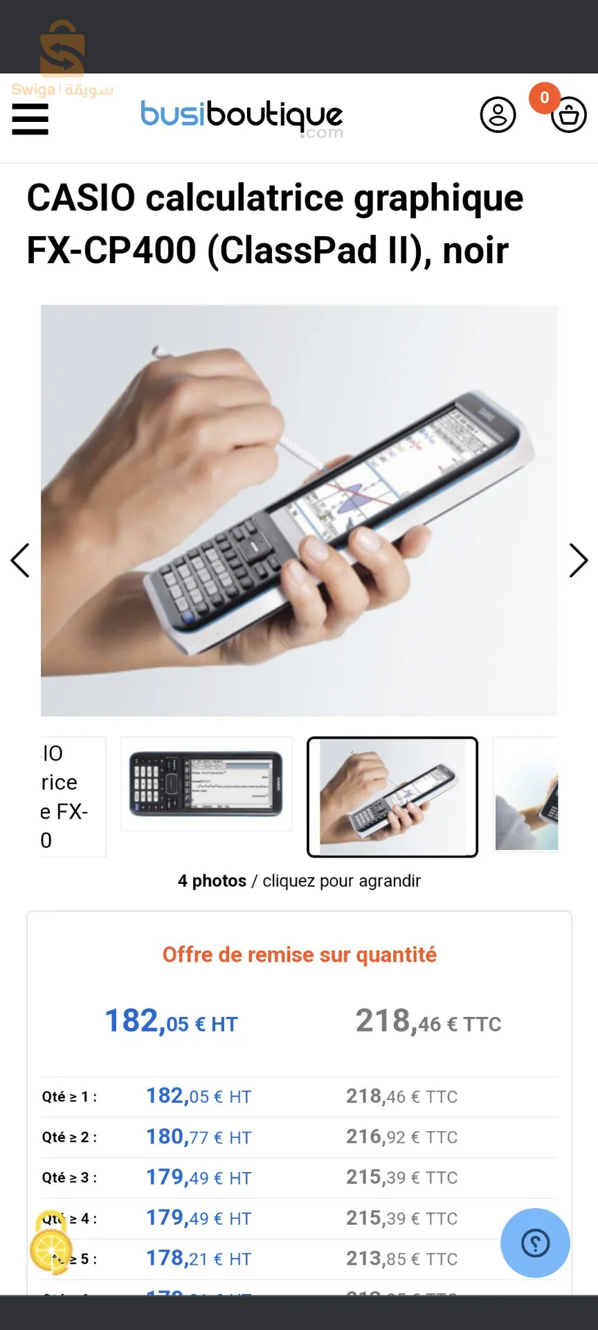 calculatrice cientefique