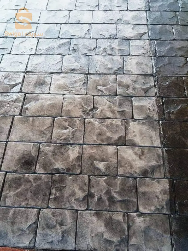 الخرسانة المطبوعة