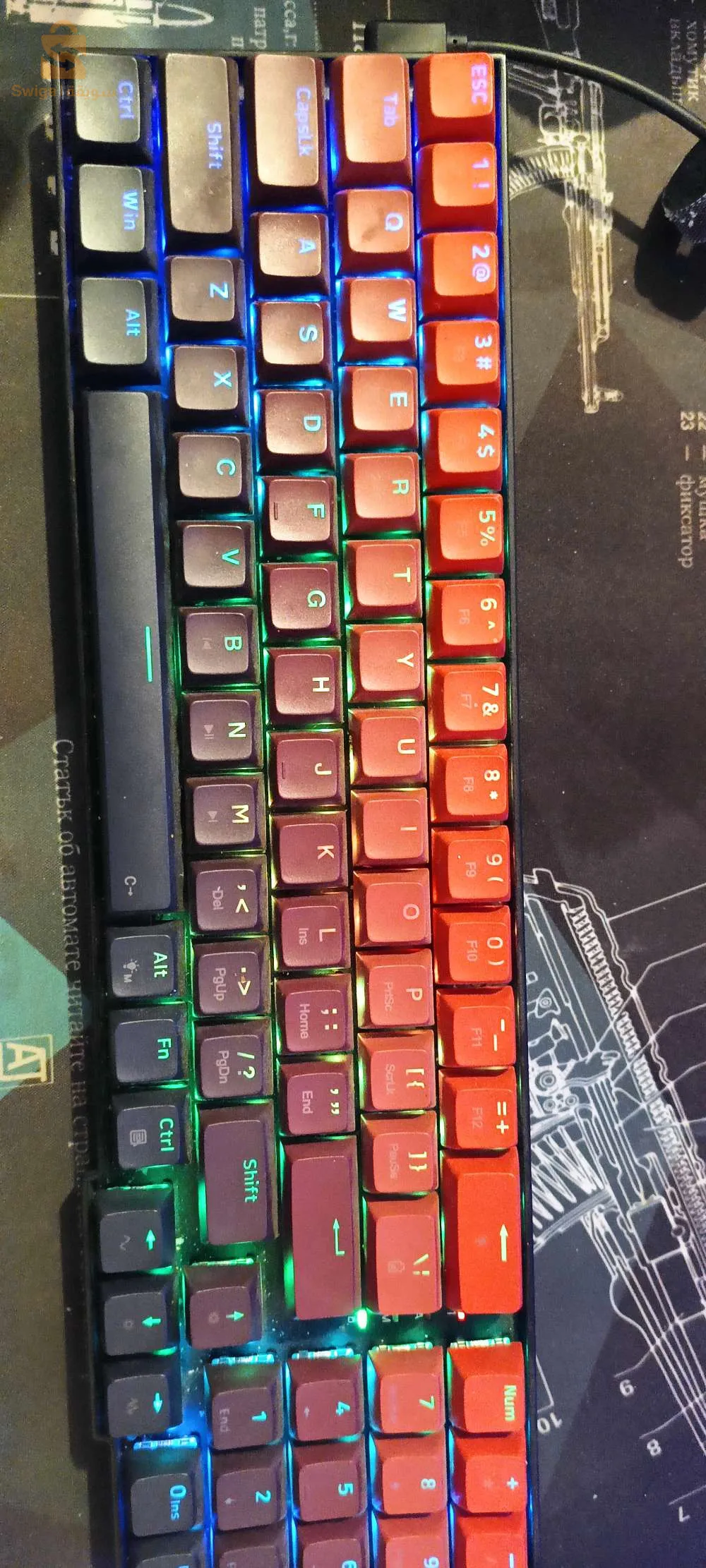 redragon galio pro keyboard mechanical