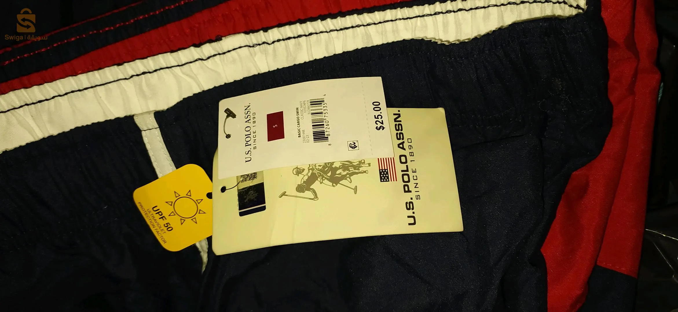 short.  U.S.P.A
S.M.L.XL.XXL