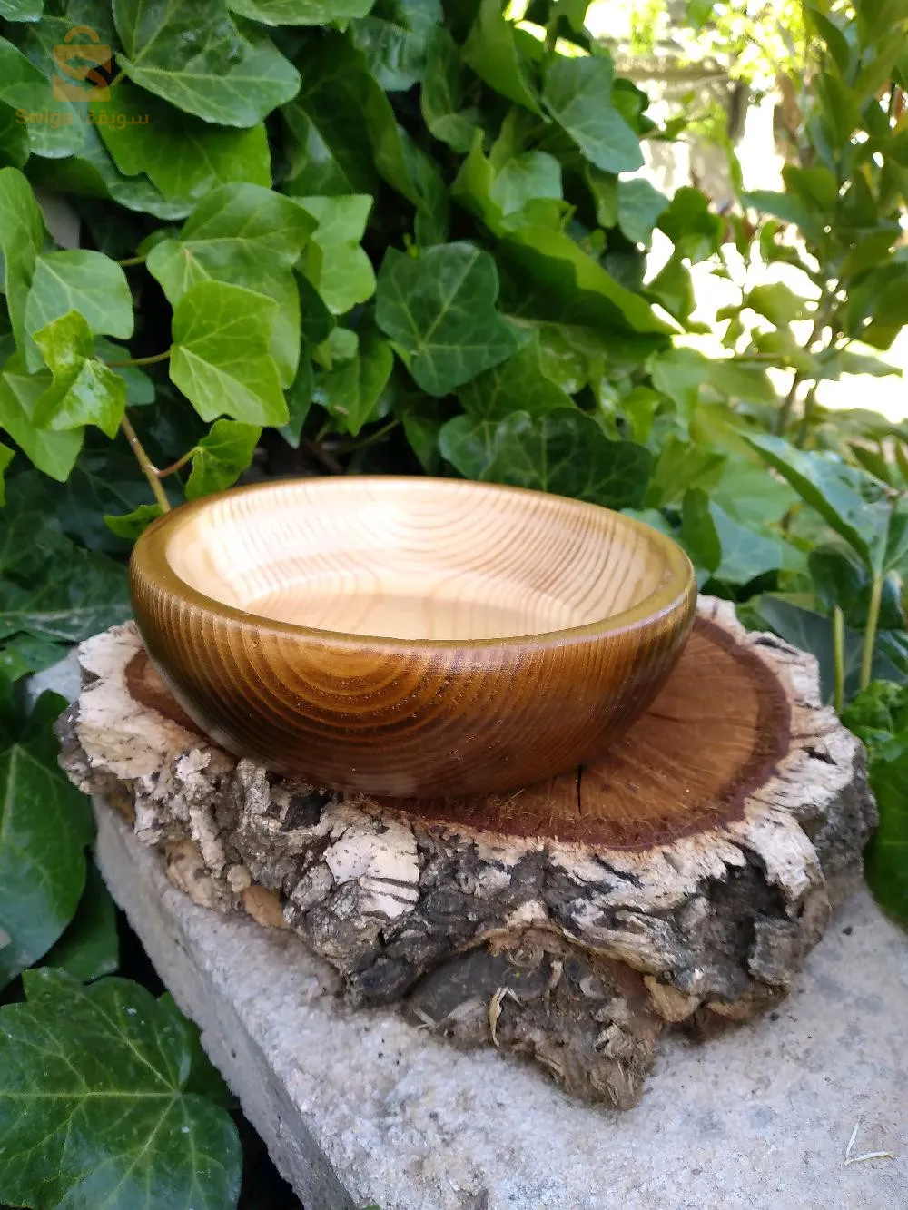 غرفية (صحن) خشبية .