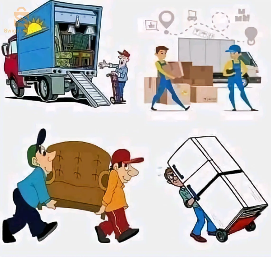 خدمة نقل السلع و البضائع