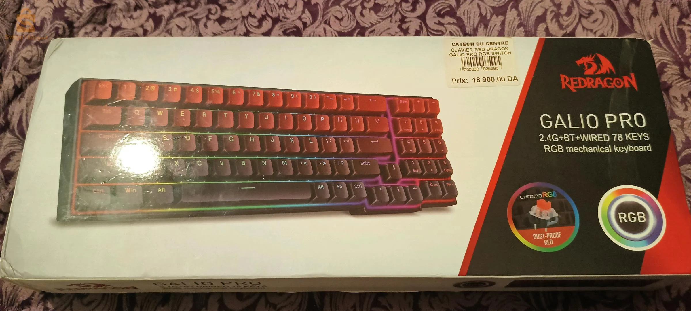 redragon galio pro keyboard mechanical