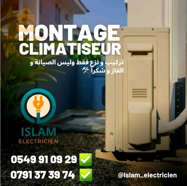 Montage climatiseur