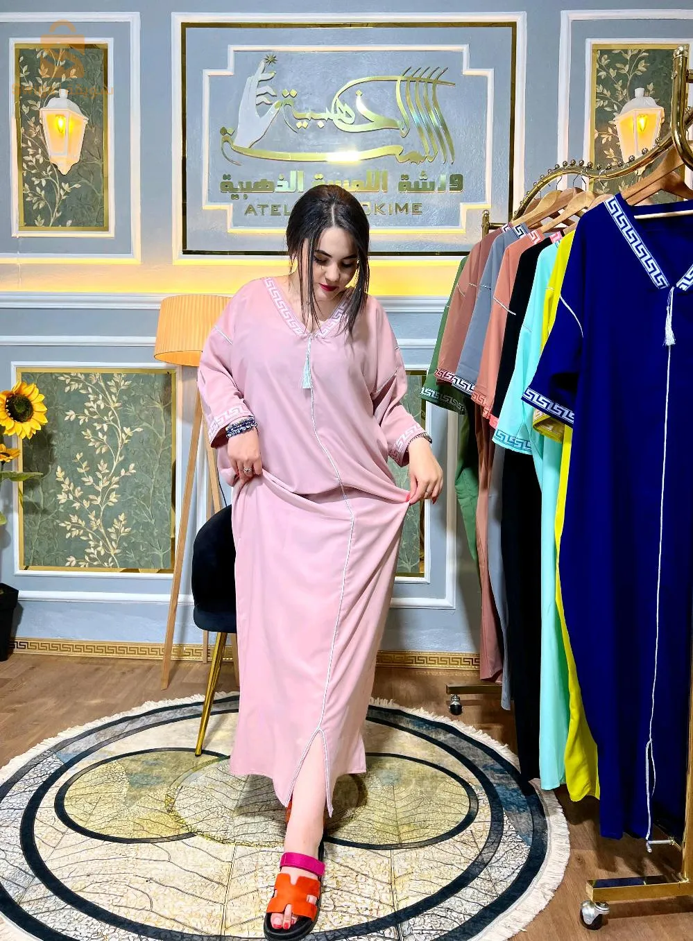 عباءة العيد و الحطة