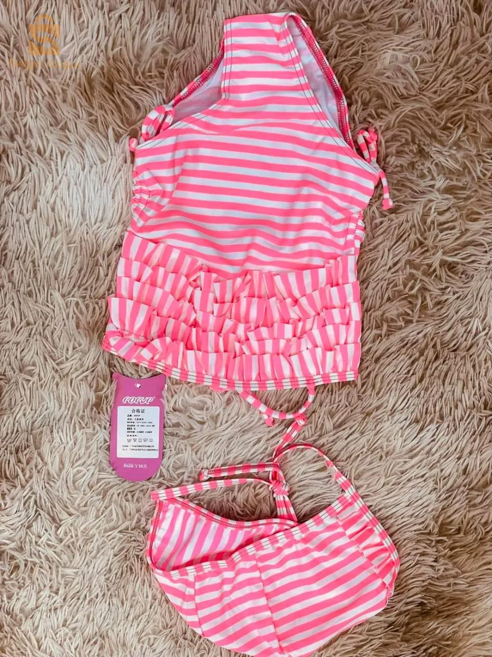 Maillot de bain pour enfants et filles Taille 1_7ans