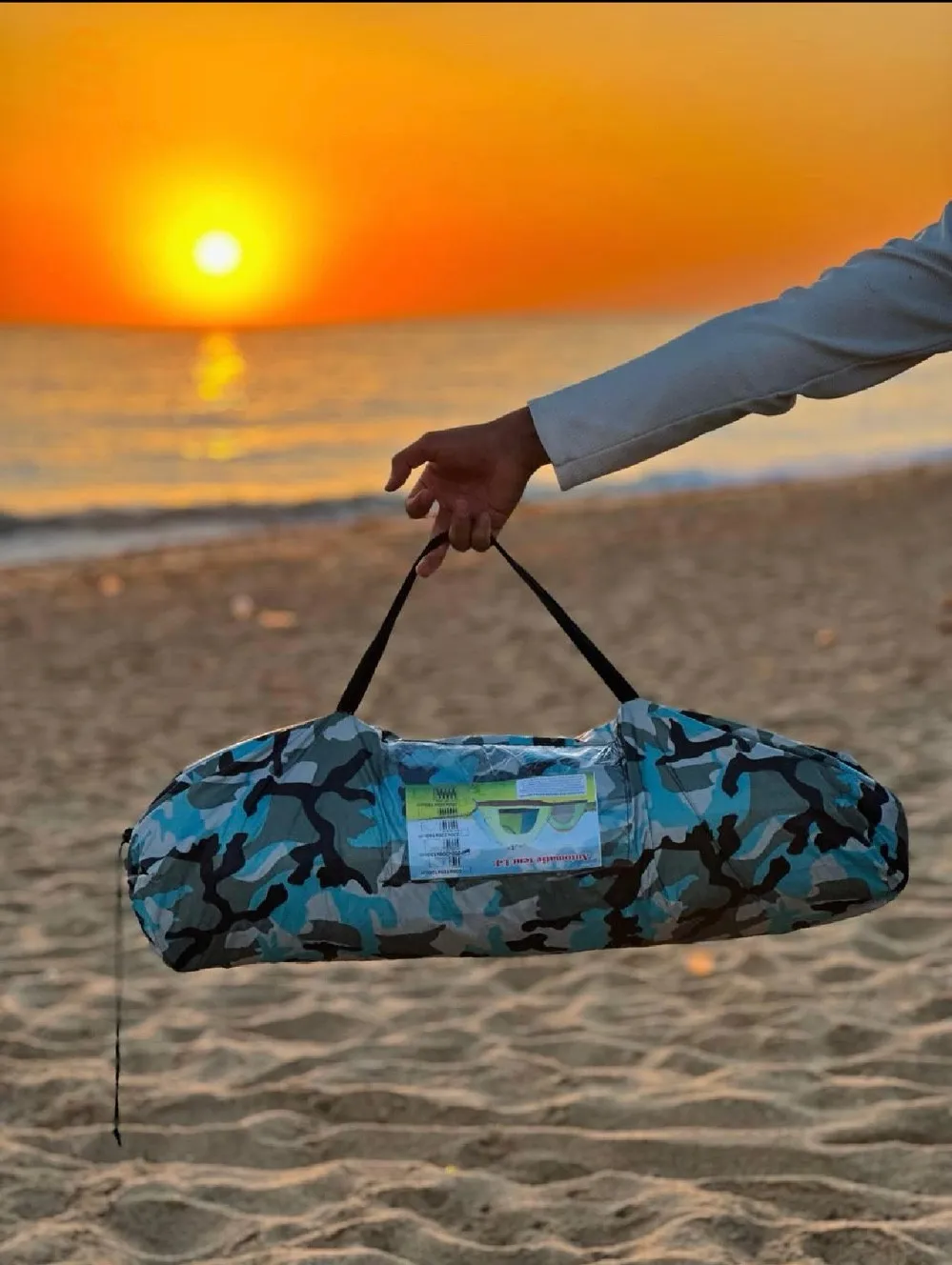 Tente camping automatique 4 places