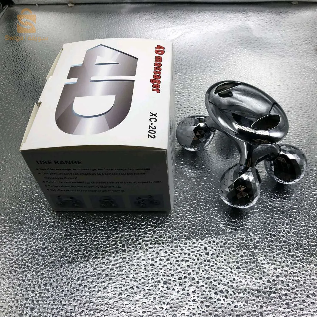 أسطوانة تدليك رباعية الأبعاد للوجه والجسم$👍