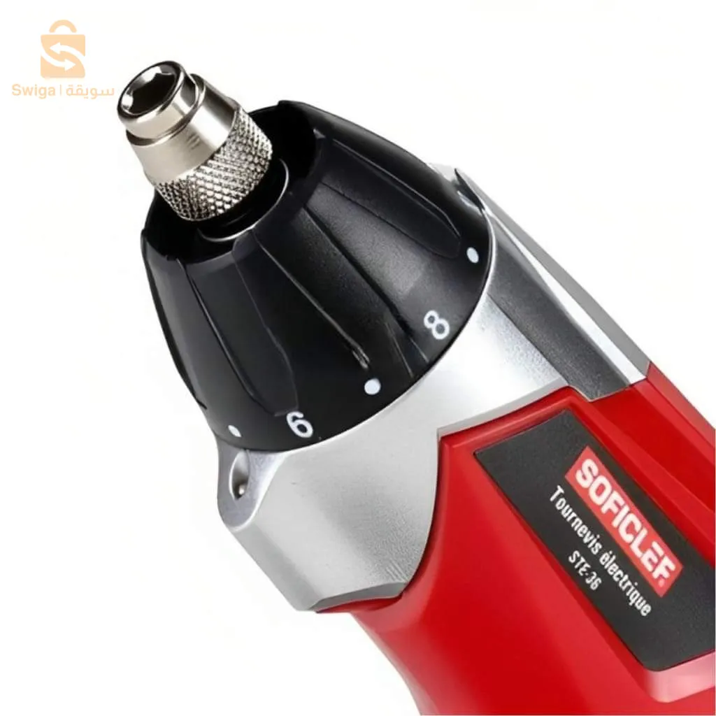 Tournevis électrique 3.6V 55 pièces SOFICLEF