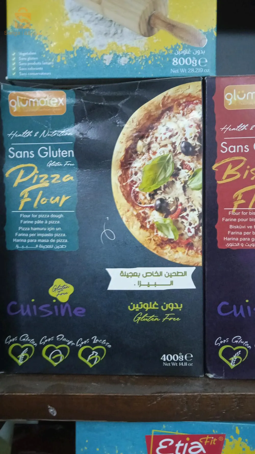 Produit son gluten
