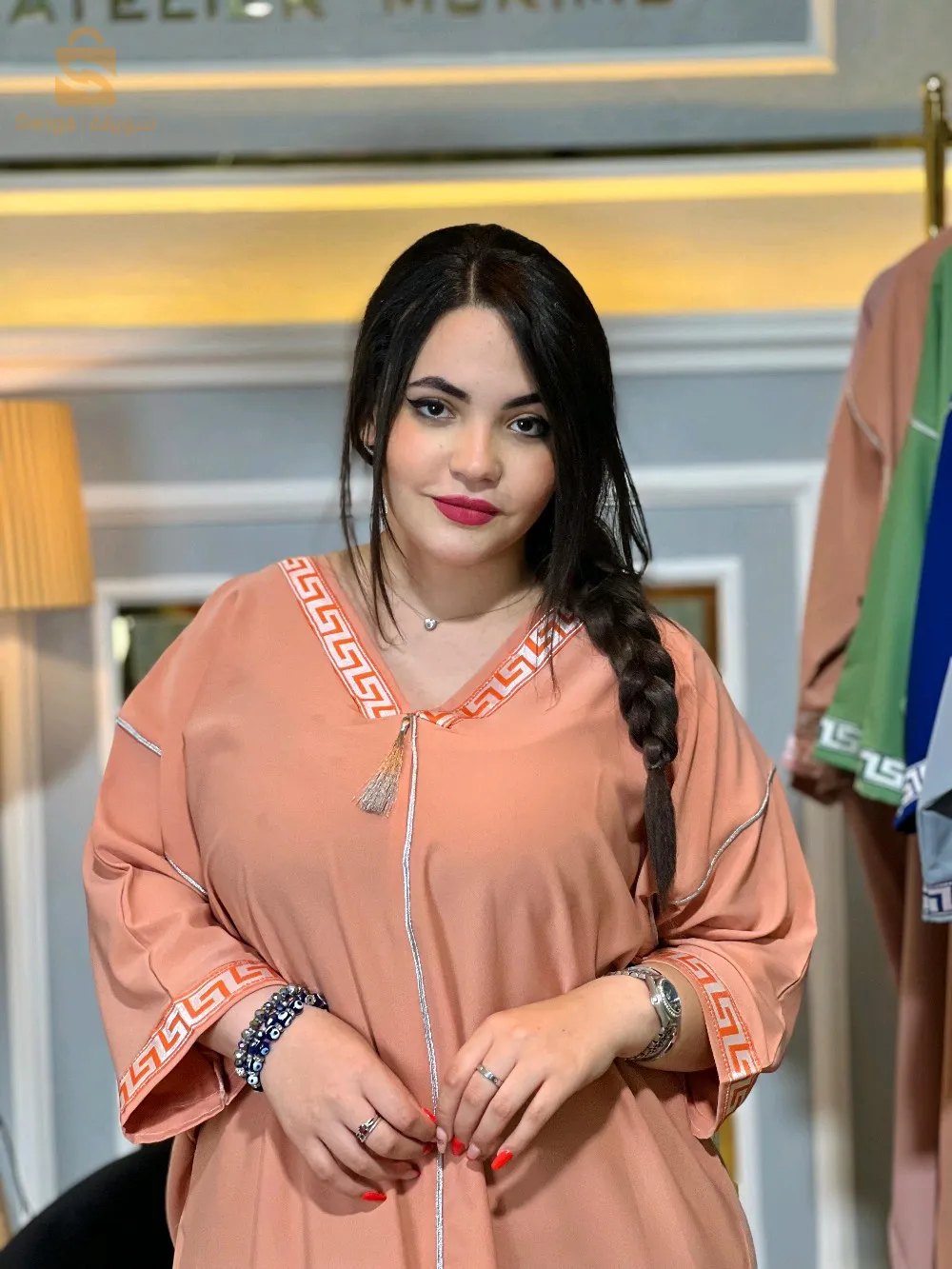 عباءة العيد و الحطة