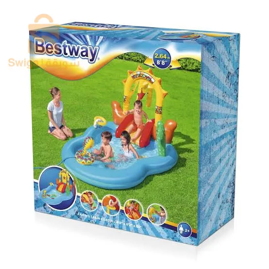 bestway 53118 inflatable swimming pool in the form of a play area for children
