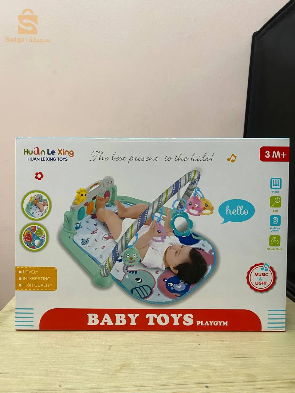 Tapis d'éveil Piano Pour Bébé 97*34*48CM