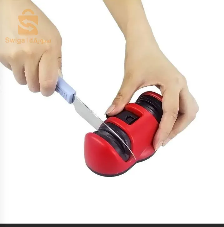 Aiguiseur DE Couteaux Doublè à ventouse