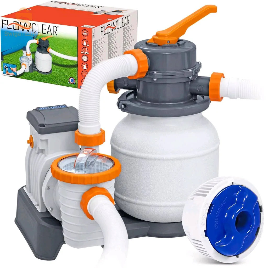 مضخة فلتر رمل فلوكلير 1100-42300 لتر بيست واي 58497$👍