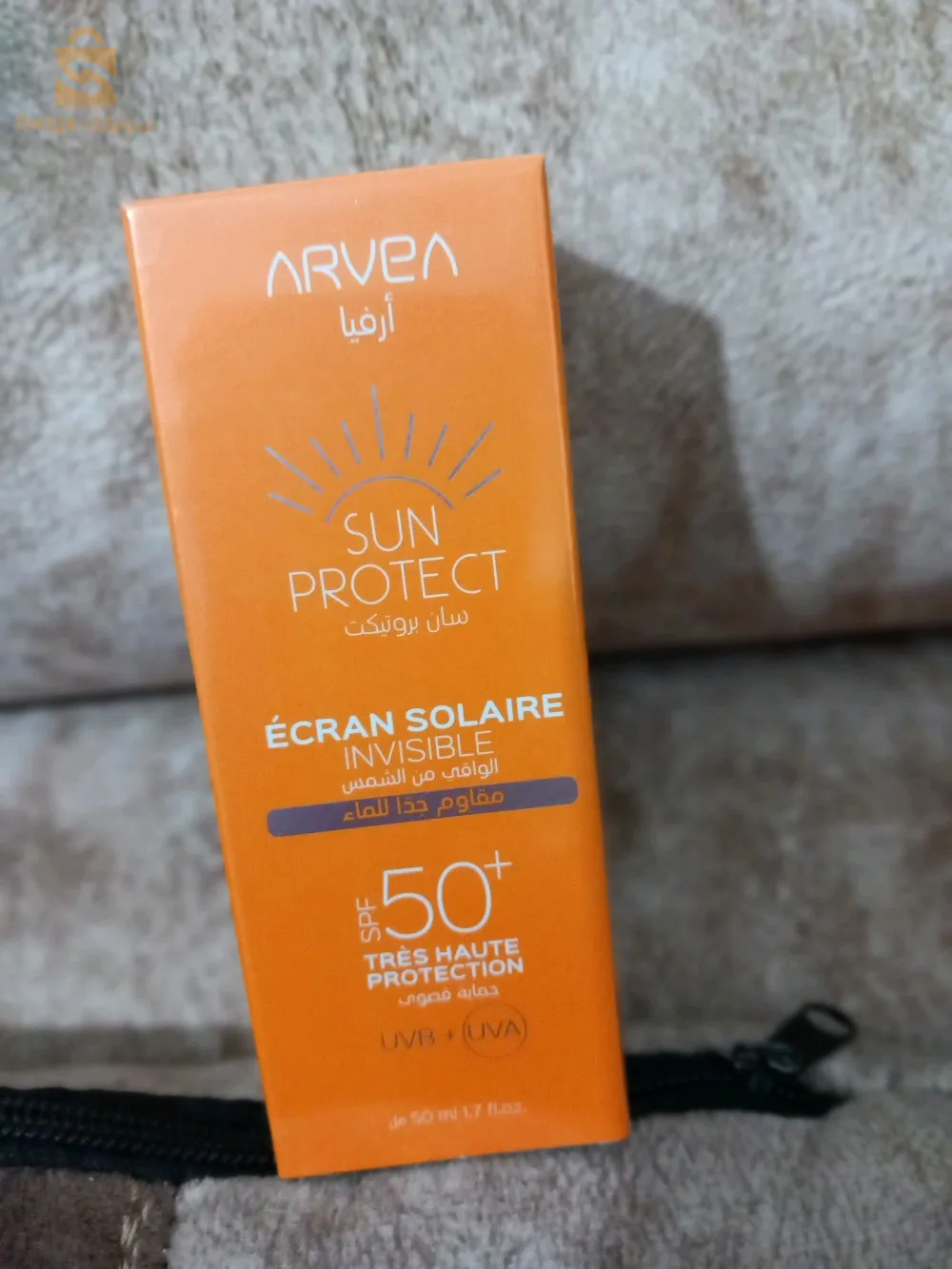 واقي الشمس الشفاف