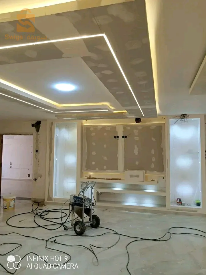 decoration placo platr
