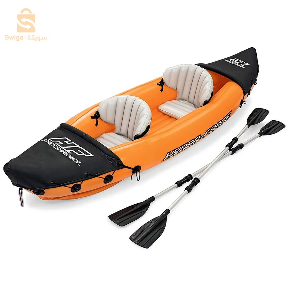 Kayak bestway 65077 Gonflable 2 Personnes Avec 2 Pagaies Lite Rapid X2 Hydro-Force  Kayak Gonflable 2 Personnes Avec 2 Pagaies Lite Rapid X2 Hydro-Force Bestway 65077Kayak pour 2 personnes supporte le poids de deux personnes (160 kg) et est idéal pour la pêche ou la voileCockpit confortable avec des sièges gonflablesAileron amovible pour la stabilité directionnelle fabriqué en Vinyle très résistant pré-testéConstruction conçue pour éviter que de l’eau n’entre dans l’habitacleSièges gonflables vous permettez de profiter confortablement des heures d’exploration et de navigation sur l’eau35500دج0665955230فب👉 viber Watts